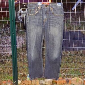 Levi's 514 slim straight leg boy blue jeans